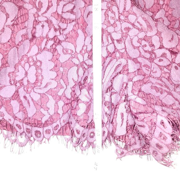 DO+BE Natasha Plum Lace Bell Sleeve Romper Size M - Picture 9 of 12